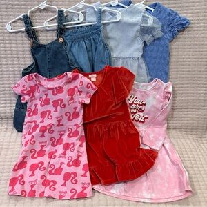 OLD NAVY, JESSICA SIMPSON, BARBIE, etc. | Toddler Girls Dresses Bundle | Size 2T